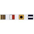 International Code of Signal/ Complete Flag Set w/ Ash Toggle (Size 0)